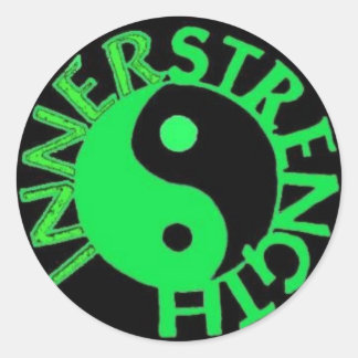 Rond INNERSTRENGTH emonslime sticker