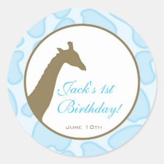 Rond Invitation d'anniversaire ou Sticker préféré - Ble