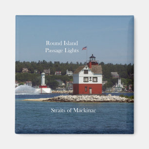 Rond Island Passage Lights magnet Magneet