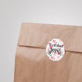 Rond It’s All About Jesus – Christmas Sticker #09