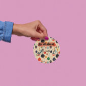 Rond It’s All About Jesus – Christmas Sticker #10