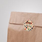 Rond It’s All About Jesus – Christmas Sticker #10