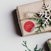 Rond It’s All About Jesus – Christmas Sticker #11