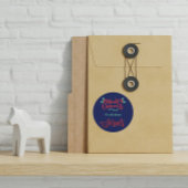 Rond It’s All About Jesus – Christmas Sticker #12