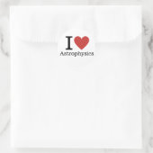 Rond J❤️aime Astrophysique STICKER (Sac)