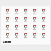 Rond J❤️aime STICKER Santé & Sécurité (Feuille)