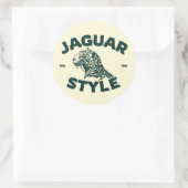 Rond Jaguar Sticker (Sac)