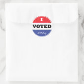 Rond J'ai voté Sticker (Sac)