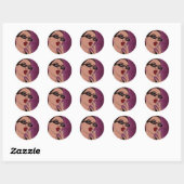 ROND JE NE M'OCCUPE PAS DE STICKER (Feuille)
