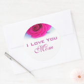 Rond Je t'aime Maman Sticker (Enveloppe)