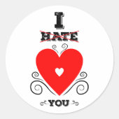 Rond Je T'Aime Sticker (Devant)