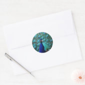 Rond Joli Sticker Peacock (Enveloppe)