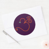 Rond Joy Om Sticker (Enveloppe)
