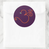 Rond Joy Om Sticker (Sac)