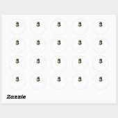 Rond Joyeuse Saint Patrick...irish Vous Sticker (Feuille)