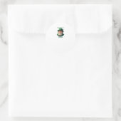 Rond Joyeuse Saint Patrick...irish Vous Sticker (Sac)