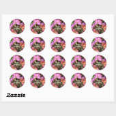 Rond Joyeux Sticker Anniversaire 'Constant Cheer' (Feuille)
