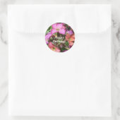 Rond Joyeux Sticker Anniversaire 'Constant Cheer' (Sac)