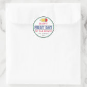 Rond Joyeux Sticker Au Crayon De 2E Année (Sac)