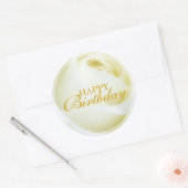 Rond Joyeux Sticker d'anniversaire (Enveloppe)
