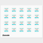 Rond Justice Pour Sticker Waylon (Feuille)