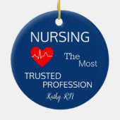 Rond keramisch zurenversieringsmiddel ornament (Achterkant)