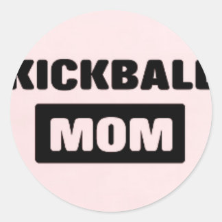 Rond kickball maman Sticker
