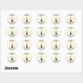 Rond La Basse tient la Bande Ensemble Sticker (Feuille)