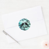 Rond La Courtoisie du Sticker Crows (Enveloppe)