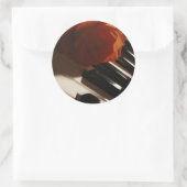 Rond La Mélodie Du Sticker Piano (Sac)