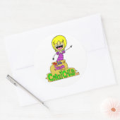 Rond La vie du Sean Sticker (Enveloppe)