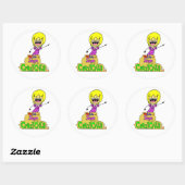 Rond La vie du Sean Sticker (Feuille)