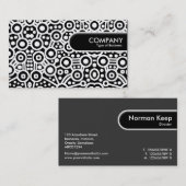 Rond Label - Alien-circuits (Voorkant / Achterkant)