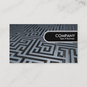 Rond Label - Metaal Maze