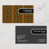 Rond Label rand - Art Deco-stijl (Voorkant / Achterkant)