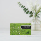 Rond Label rand - Dandelion Meadow 02 (Staand voorkant)