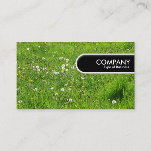 Rond Label rand - Dandelion Meadow 02 (Voorkant)