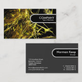 Rond Label rand - Fractal 02 (Voorkant / Achterkant)