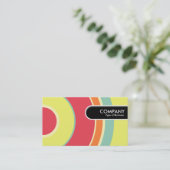 Rond Label rand - kleurrijke cirkel 01 (Staand voorkant)