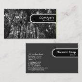 Rond Label rand — Label rand — Woodland Canopy 02  (Voorkant / Achterkant)