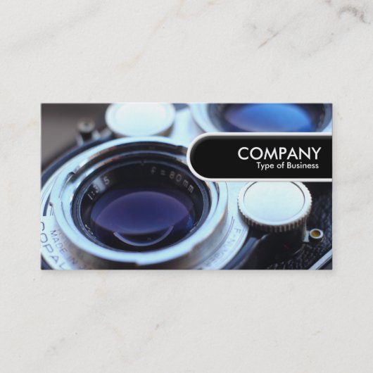 Rond Label rand - TLR-camera (Voorkant)