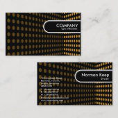 Rond Label rand - Toonhoek - Amber (Voorkant / Achterkant)