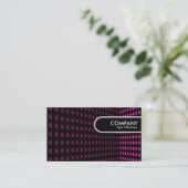 Rond Label rand - Toonhoek - Hot-roze (Staand voorkant)