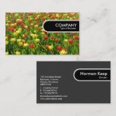 Rond Label rand - Zee Tulpen II (Voorkant / Achterkant)