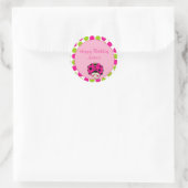 Rond Ladybug Oh She's So Sweet Sticker (Sac)