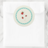 Rond LadyBug Serie - Sticker (Sac)