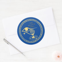 L'Atlantis Grail - Série Logo Sticker
