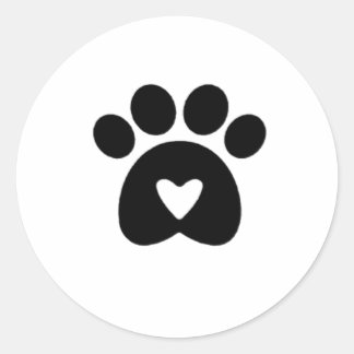 Rond Le Paw de l'Amour, Sticker !