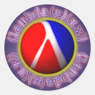 Rond Le sens de la vie Sticker