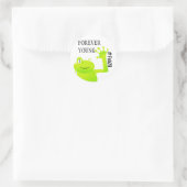 Rond Leap Year/ Leap Day Bébé Sticker (Sac)